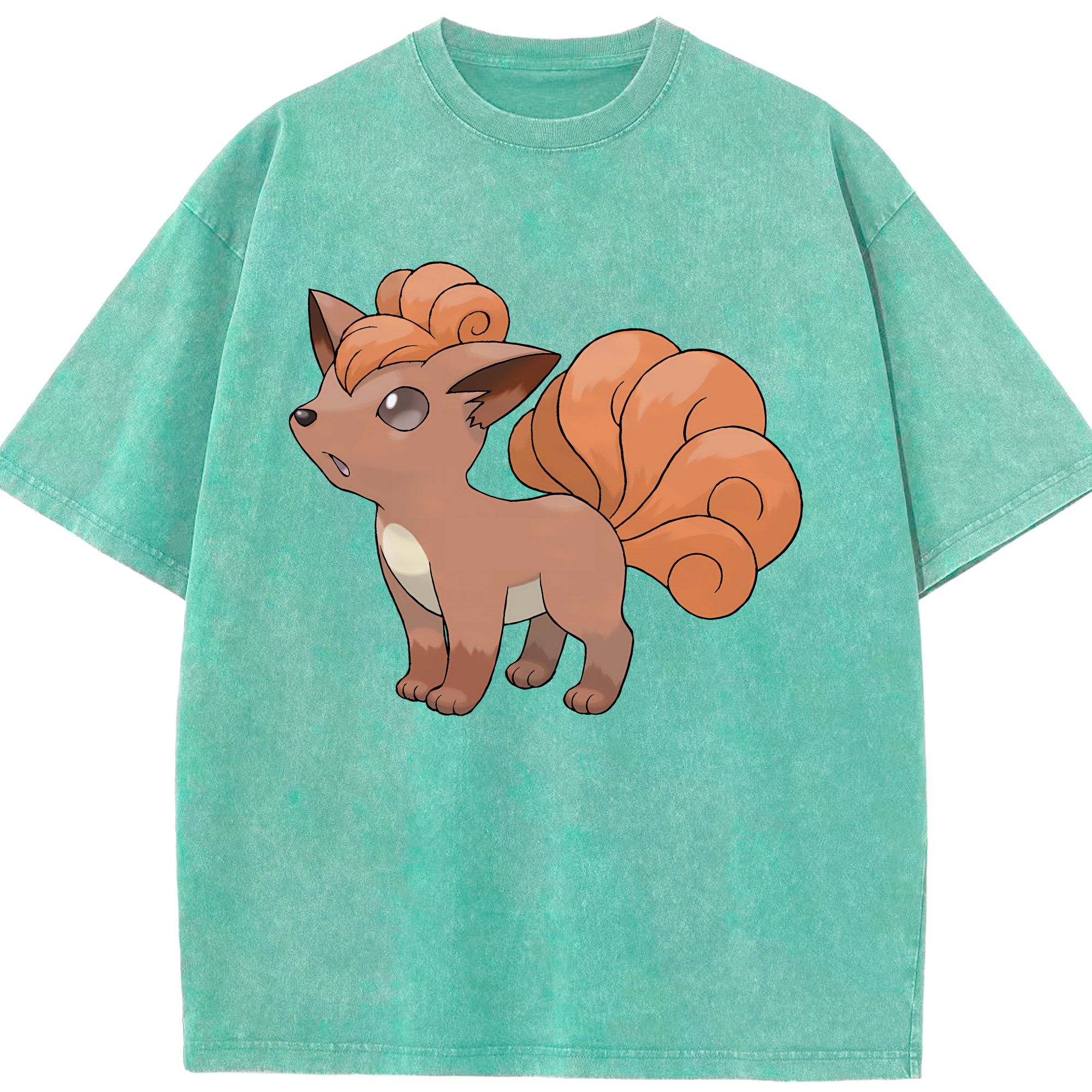 （画像用） ポケットモンスター Pokémon 綿100% ヴィンテージ風 半袖Tシャツ（フロントプリント）